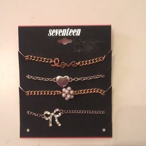 4 pack of bracelets.